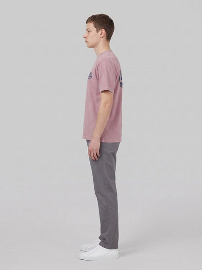Gramicci Pigment Dyed GCE Tee - T-Shirt e Polo - Gramicci - LILAC PIGMENT - side