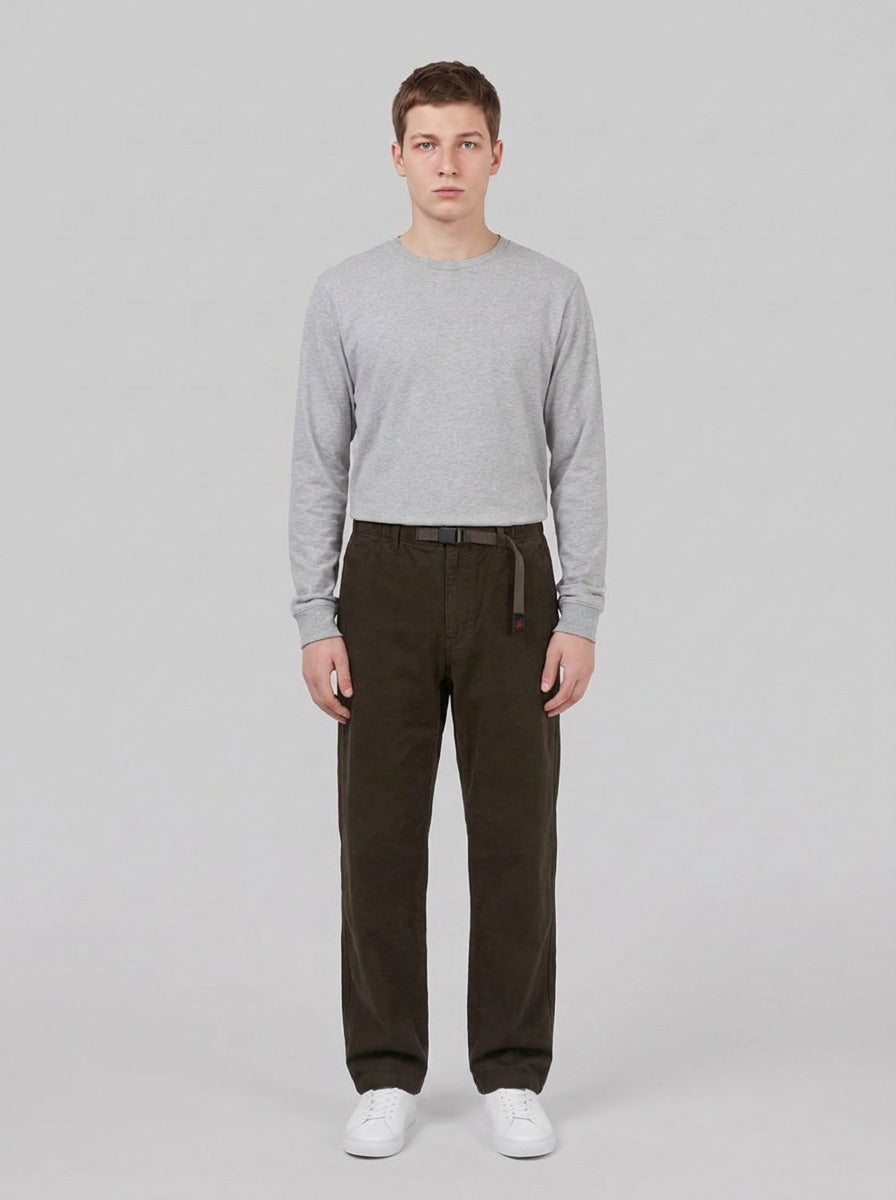 Gramicci Winter Twill G-Pants - Pantaloni - Gramicci - COFFEE - front