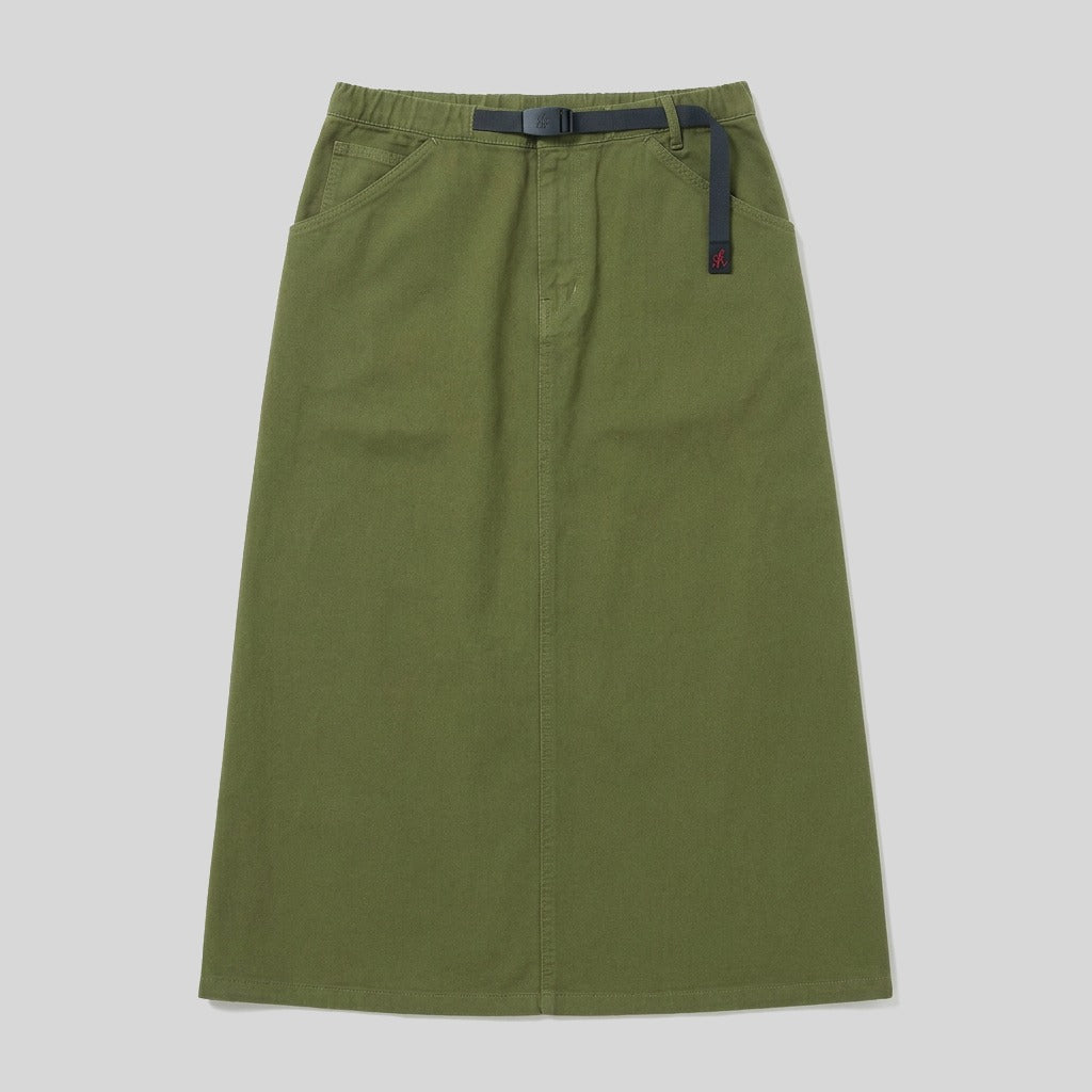 Gramicci 5-Pocket Skirt - Gonne - Gramicci - Olive - packshot