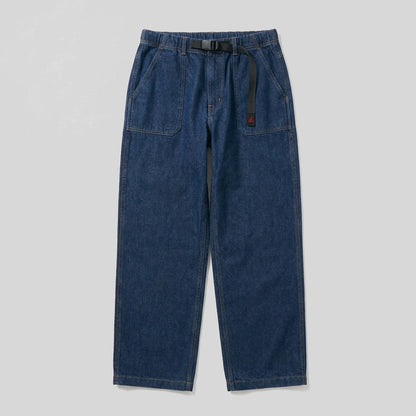 Gramicci Denim Fatigue Pants - Pantaloni - Gramicci - RINSED INDIGO - packshot