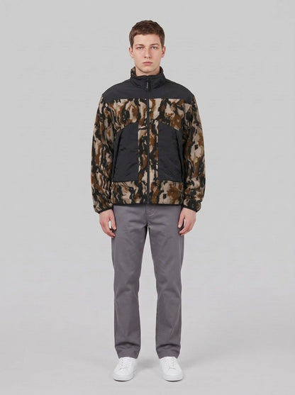 Gramicci Thermal Fleece Jacket - Giacche & Cappotti - Gramicci - BARK CAMO - front