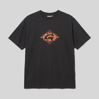 Gramicci Flames Tee - T-Shirt e Polo - Gramicci - Vintage Black - packshot