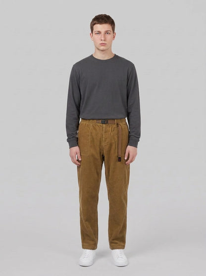 Gramicci Cord Loose Tapered Ridge Pants - Pantaloni - Gramicci - Tan - front