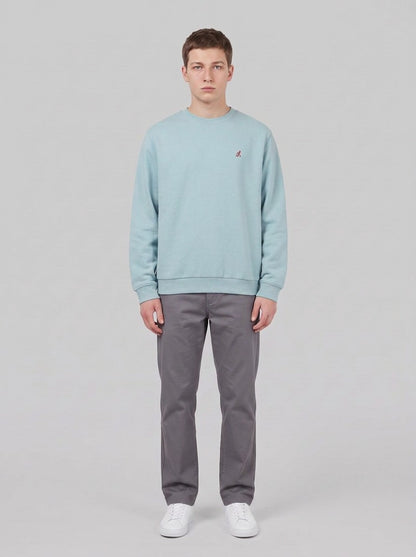 Gramicci One Point Crew Sweatshirt - Felpe - Gramicci - Brown - front