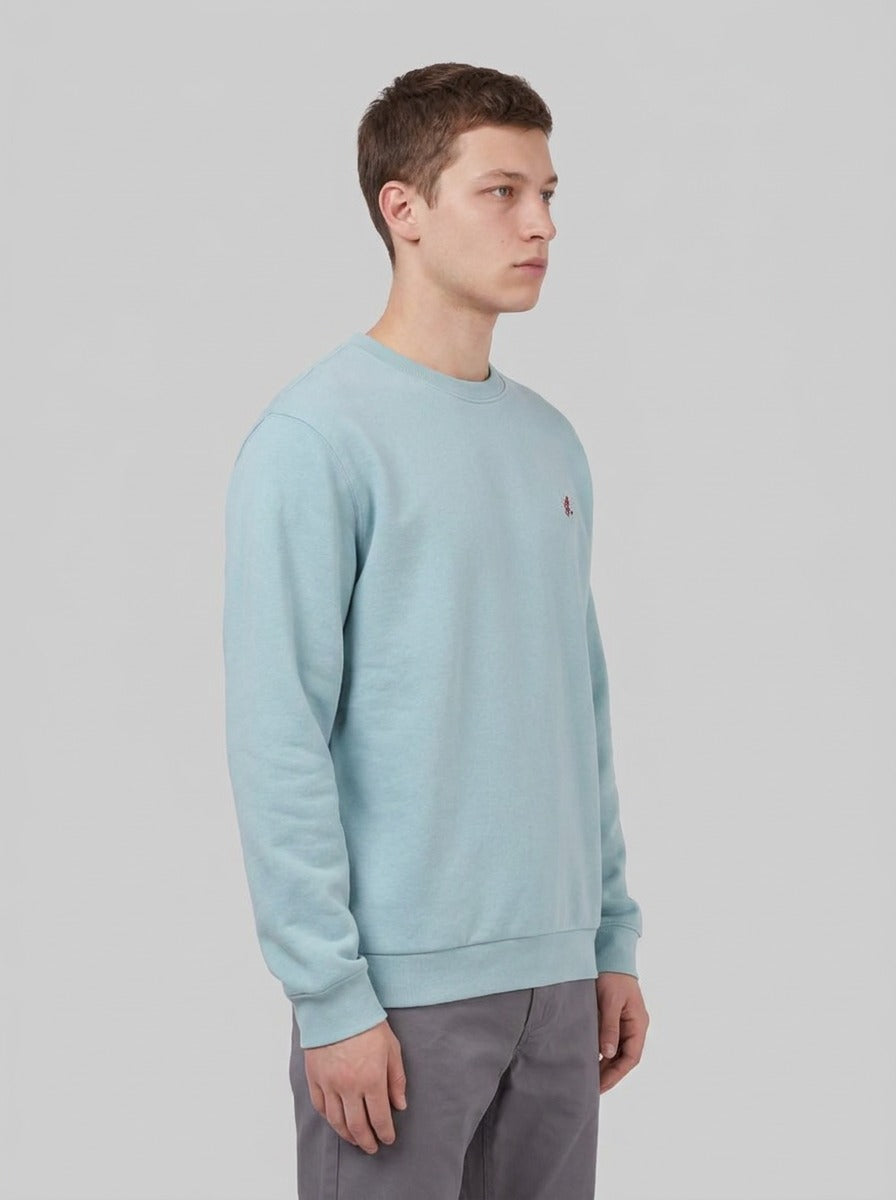 Gramicci One Point Crew Sweatshirt - Felpe - Gramicci - Brown - side