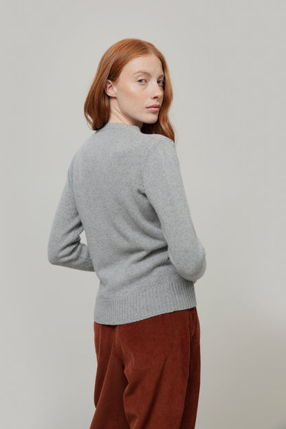 LAURA Maglia Girocollo Donna Lana Rigenerata