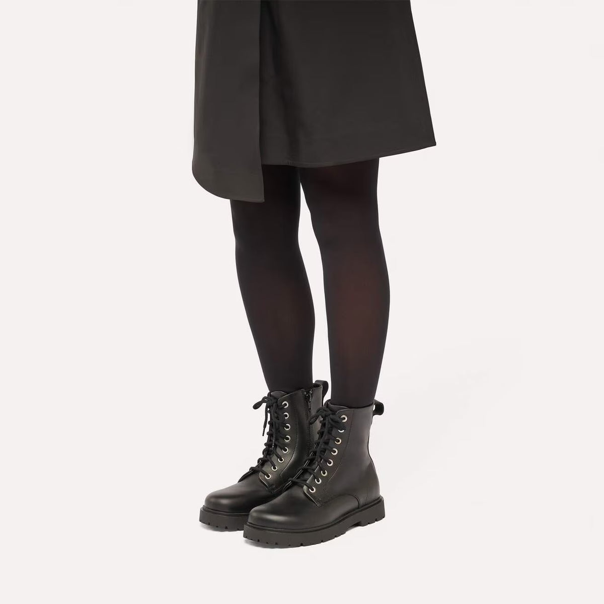 Highwood Mid Lace donna Pelle naturale