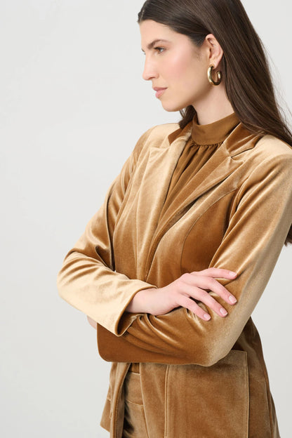 264225 Velluto su misura Aderente Blazer