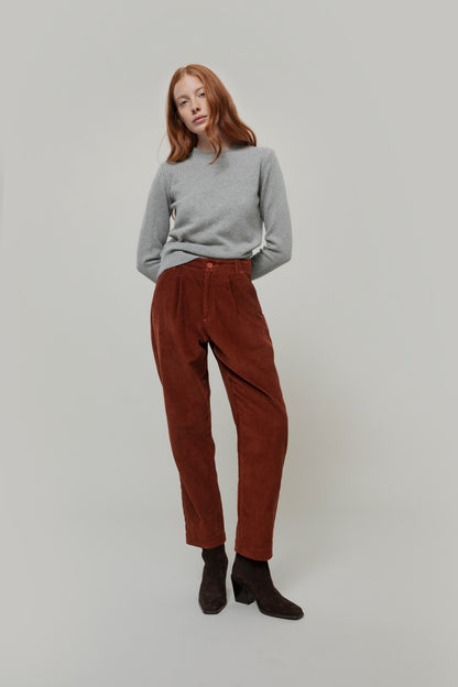 LAURA Maglia Girocollo Donna Lana Rigenerata