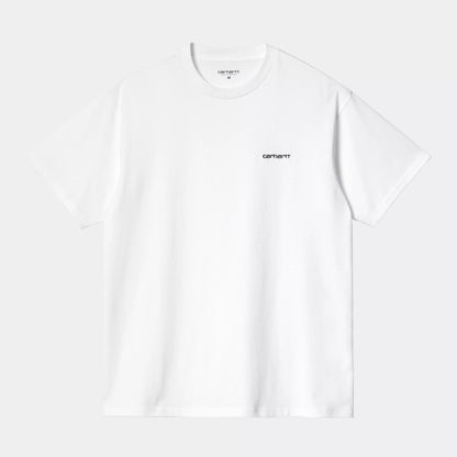 S/S Script Embroidery T-Shirt