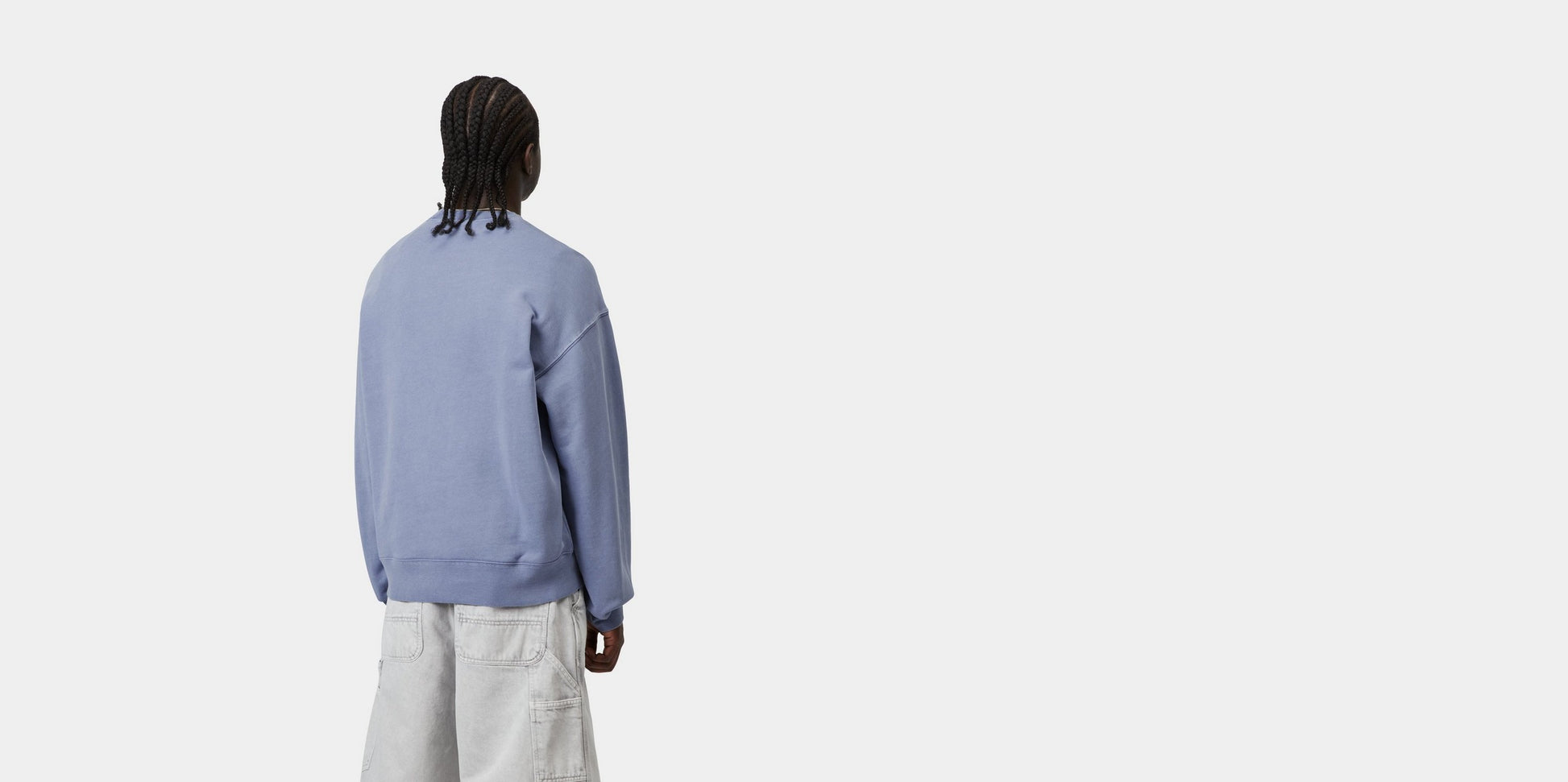 Gentle Blue, Garment dyed