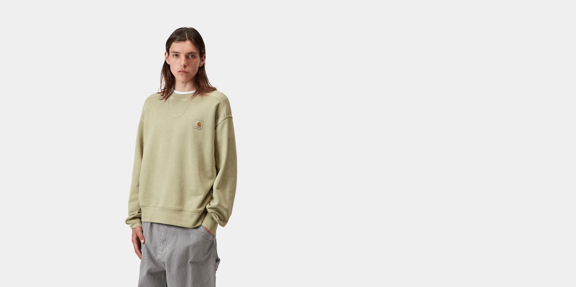 Gentle Green, Garment dyed