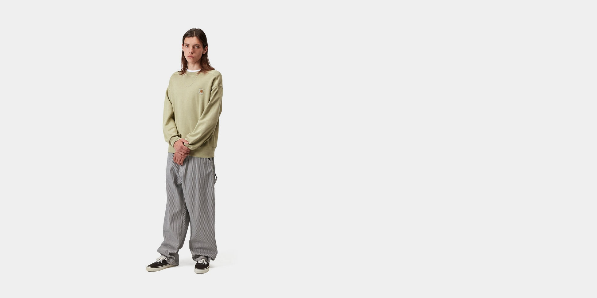 Gentle Green, Garment dyed