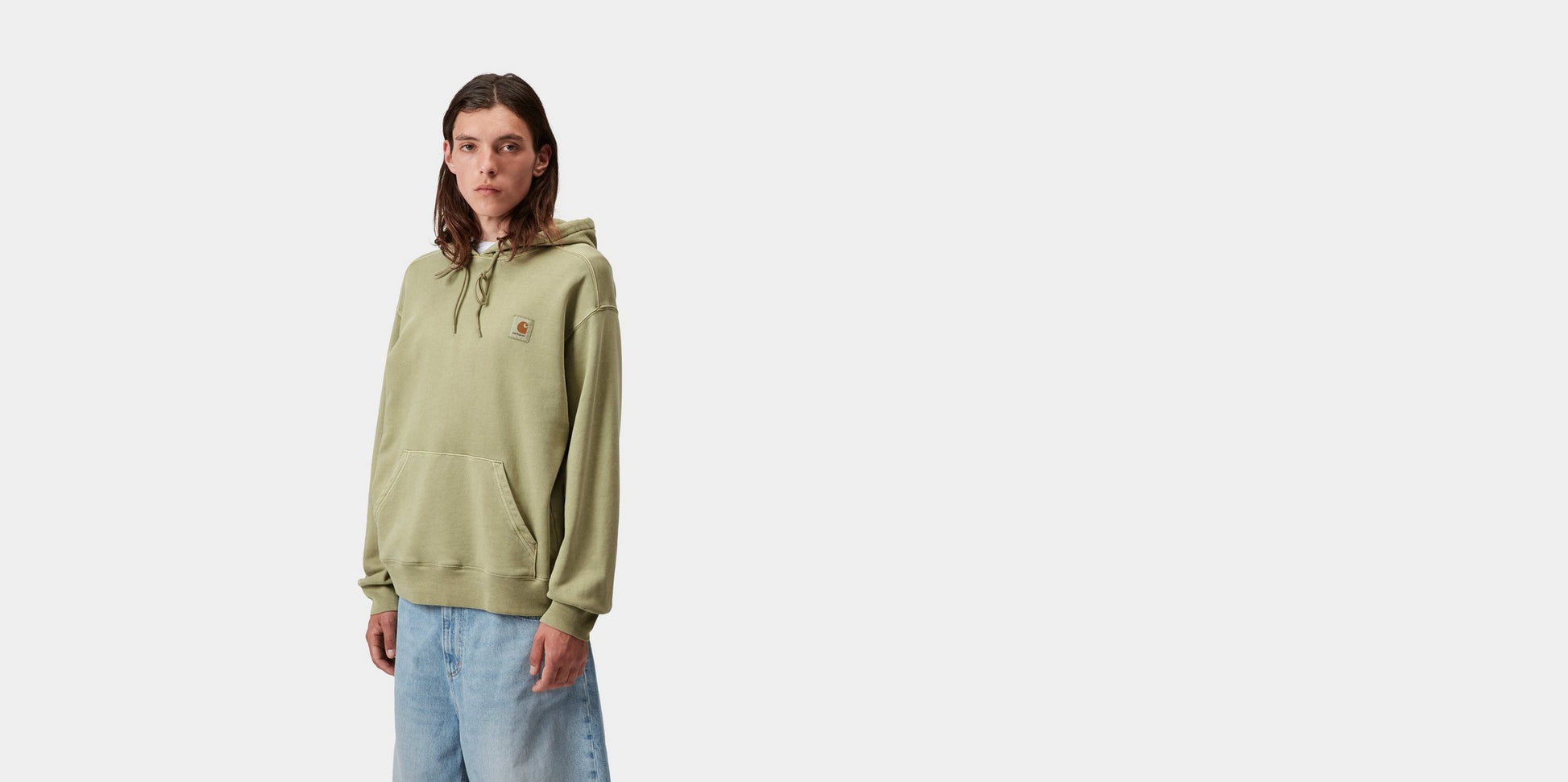Gentle Green, Garment dyed