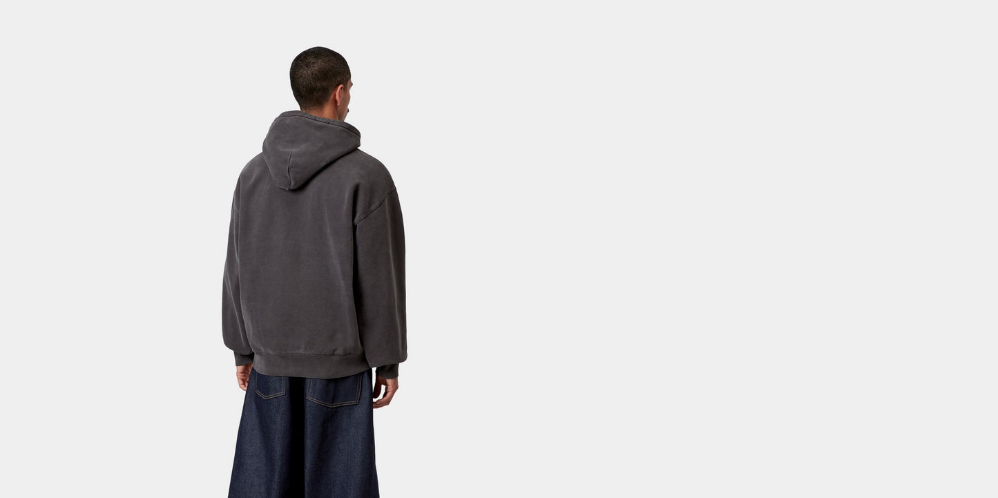 Black, Garment dyed