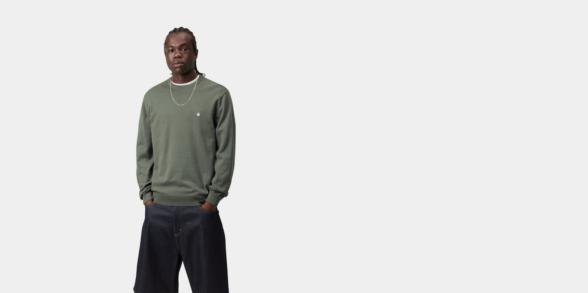 Velvet Green / White