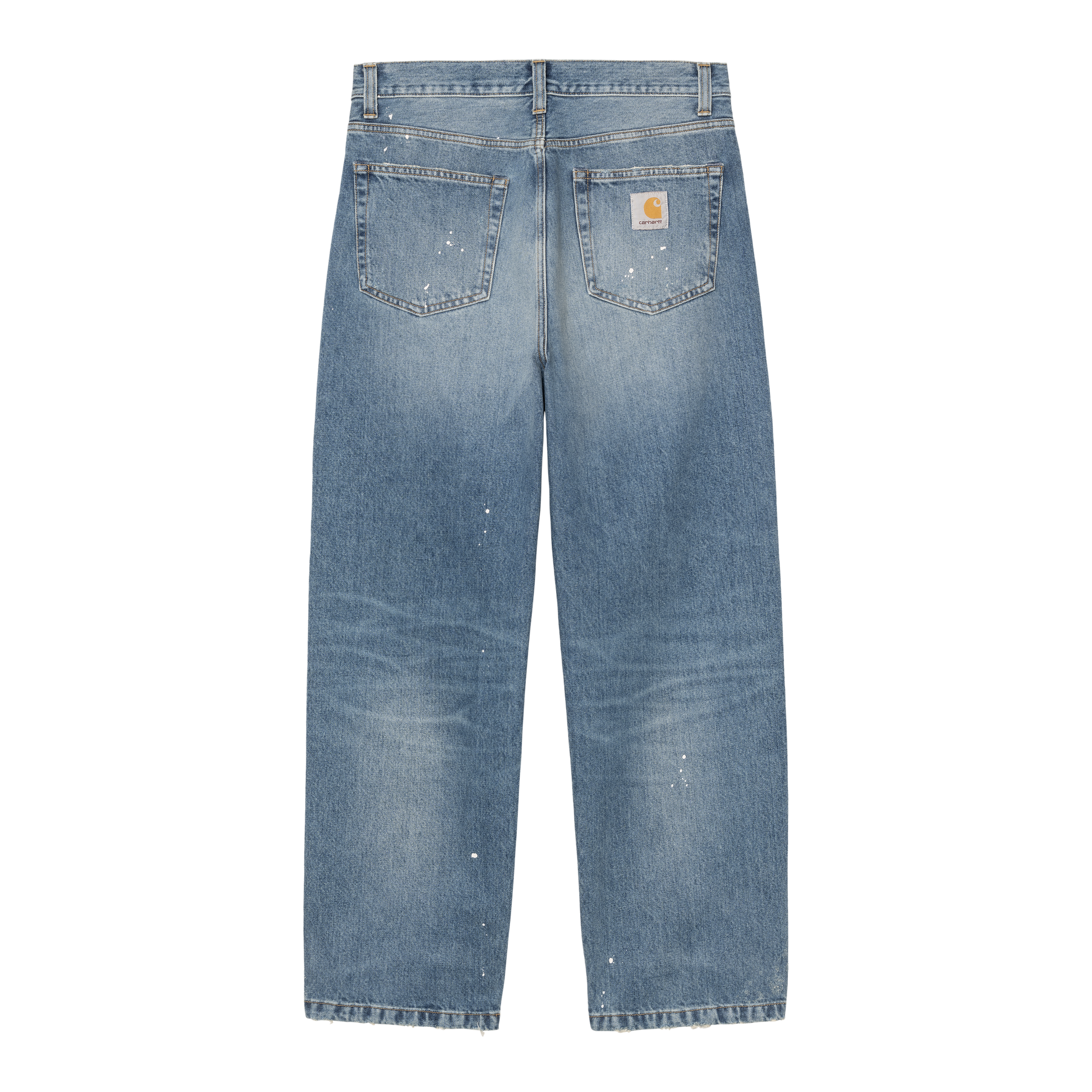 Blue, Destroy wash, splatter