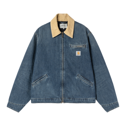 Blue / Dusty H Brown dark used wash