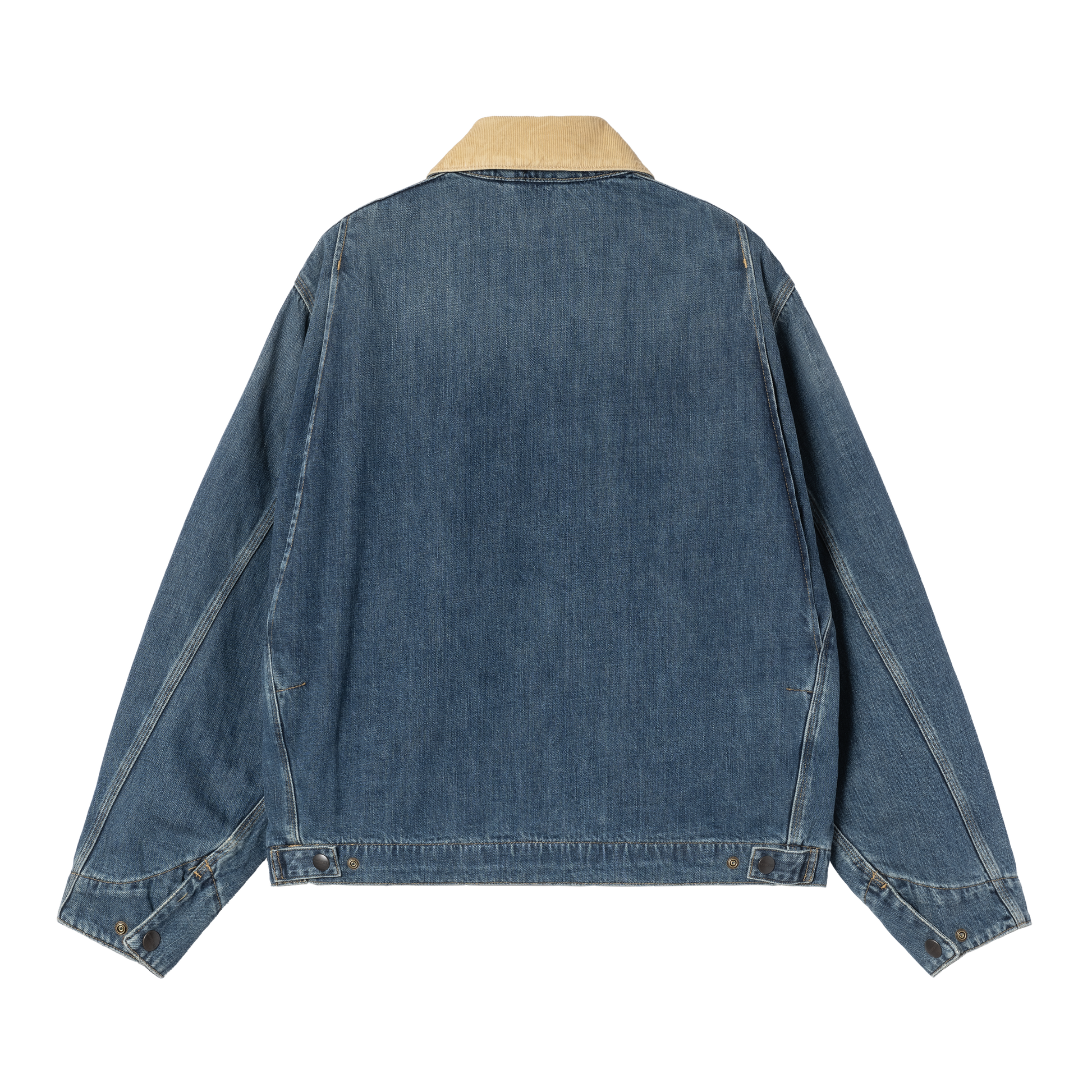 Blue / Dusty H Brown dark used wash