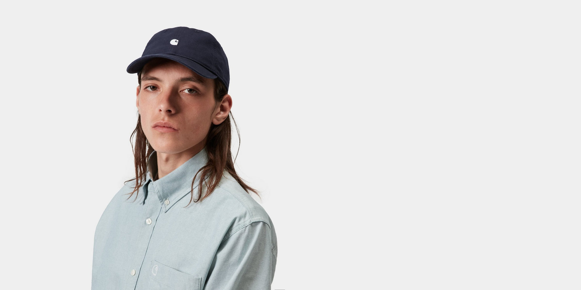 Dark Navy / White