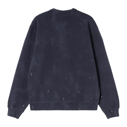 Dark Navy, Destroy wash, splatter