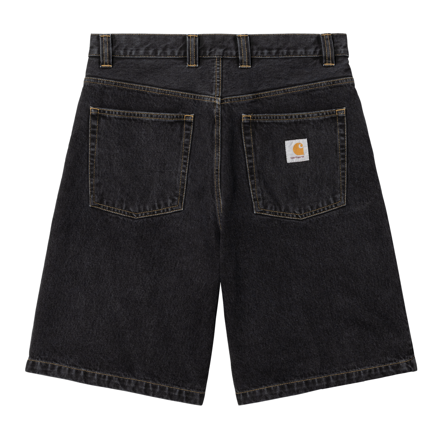 Black, Stone washed