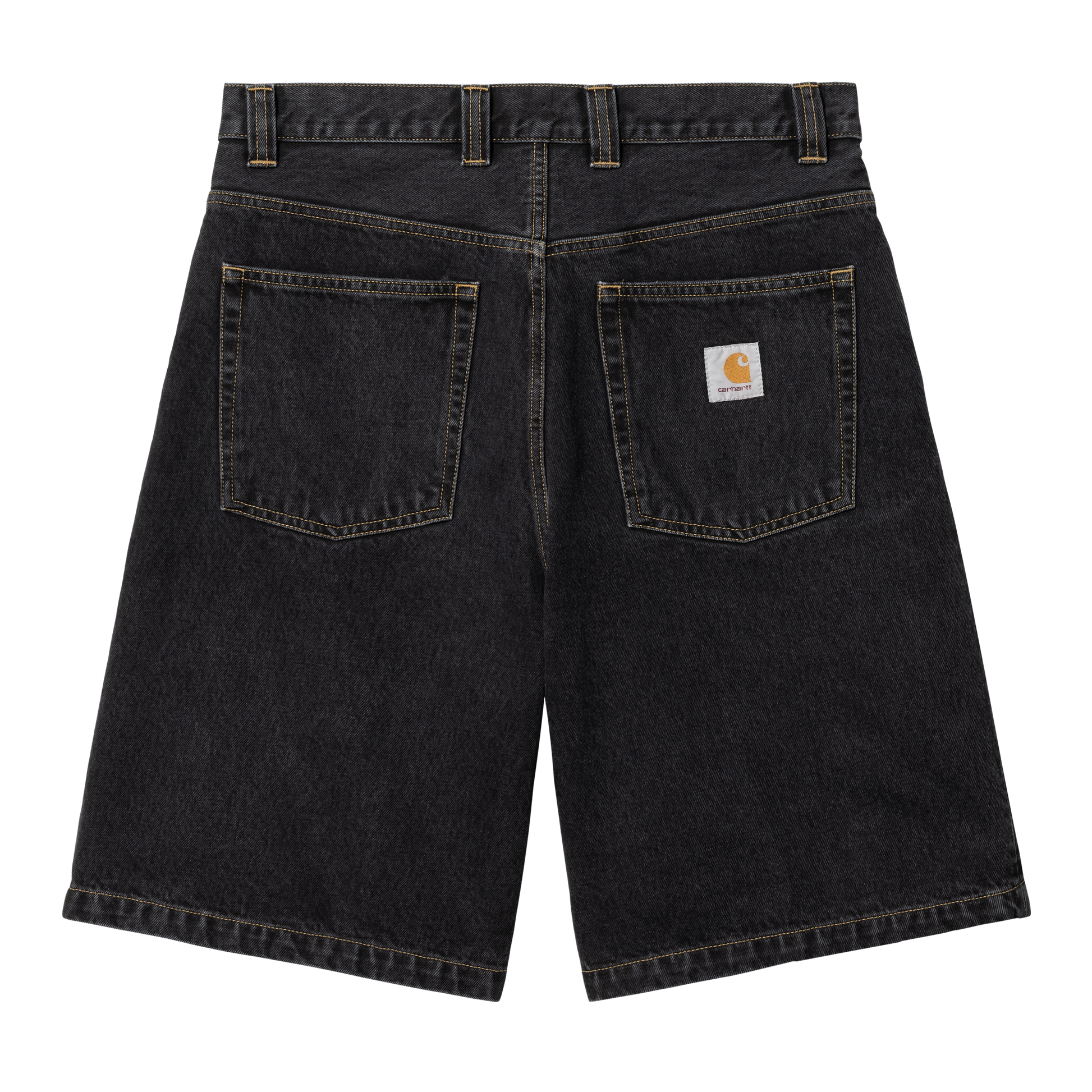Black, Stone washed