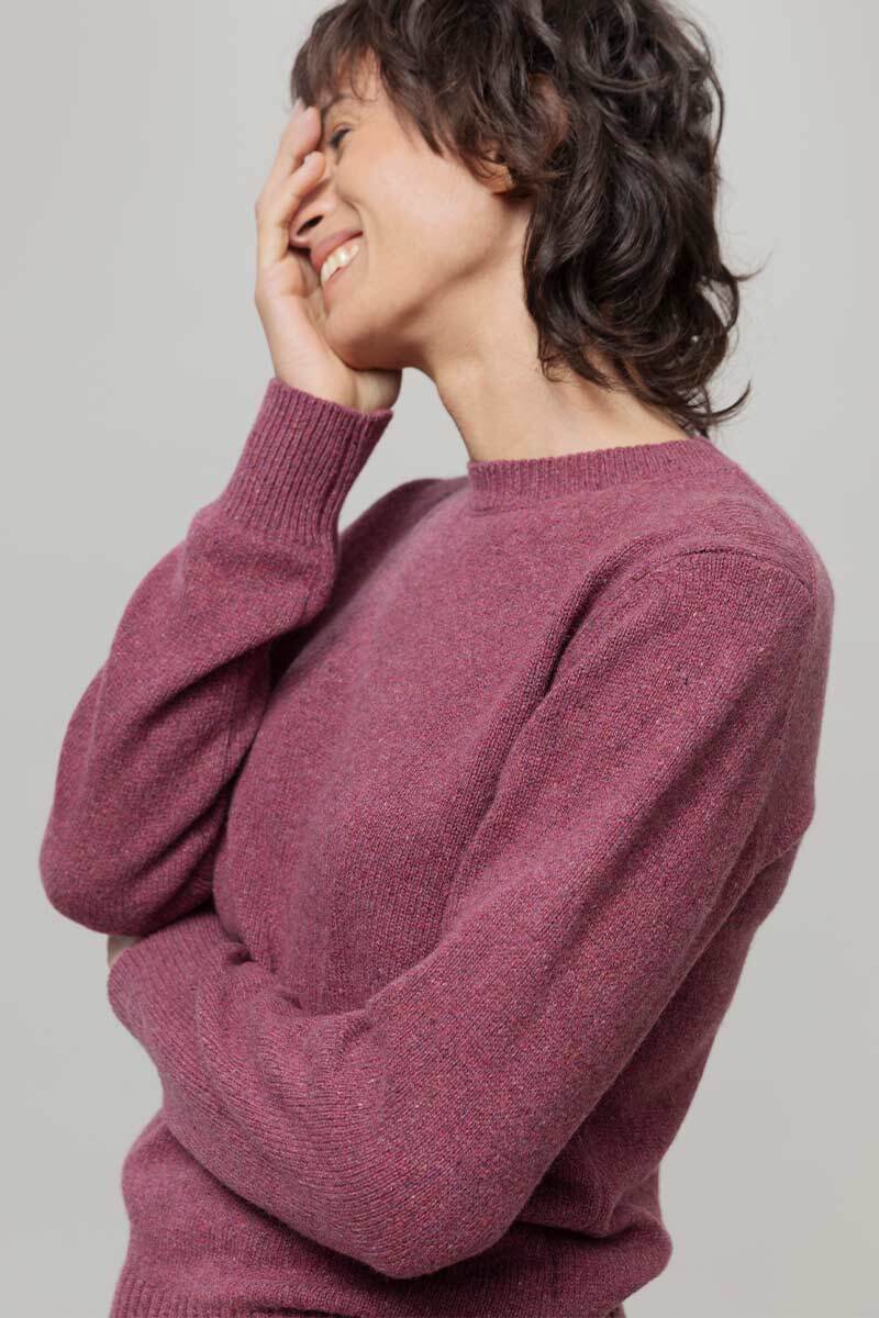 EDDA Maglia Donna Cashmere Rigenerato