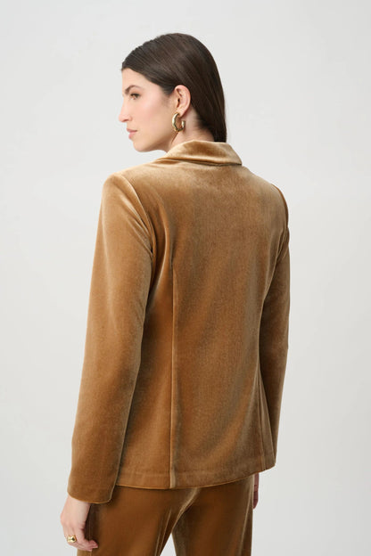 264225 Velluto su misura Aderente Blazer