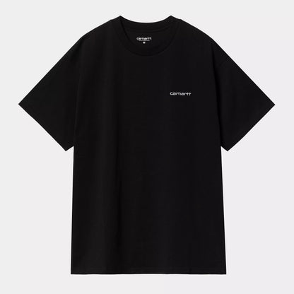S/S Script Embroidery T-Shirt