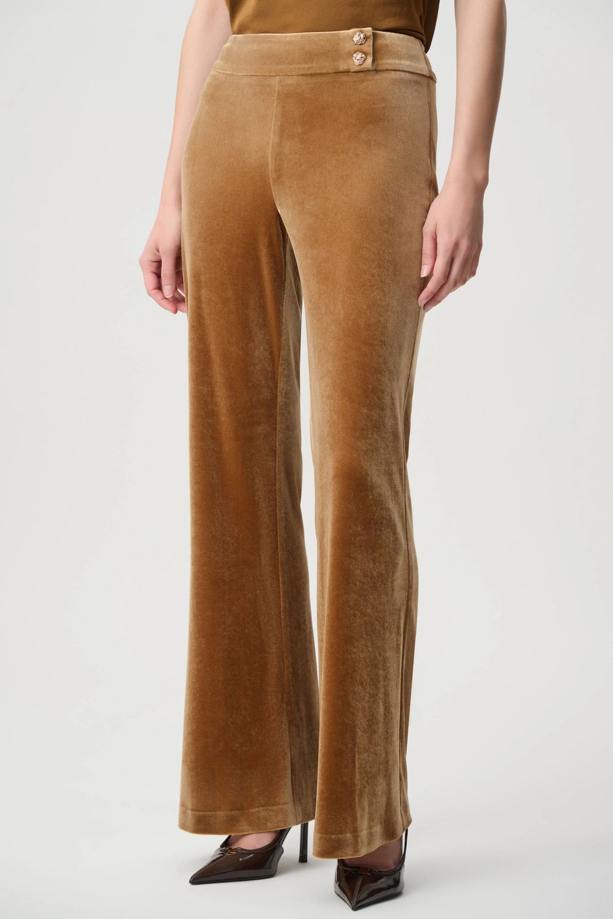 264226 Velluto Svasato Pantaloni