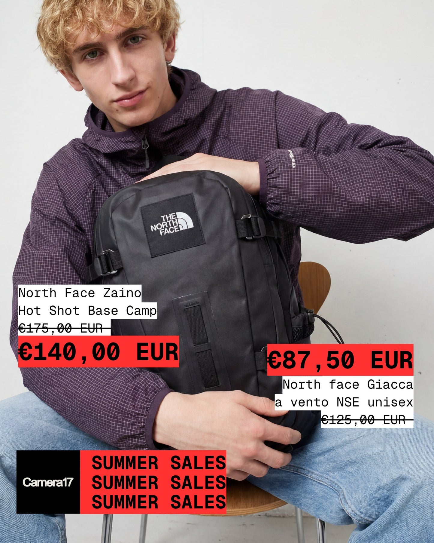 Zaino più giacca, pronto a tutto