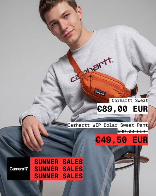 Total Look Carhartt · Felpa Script + Bolar Pant