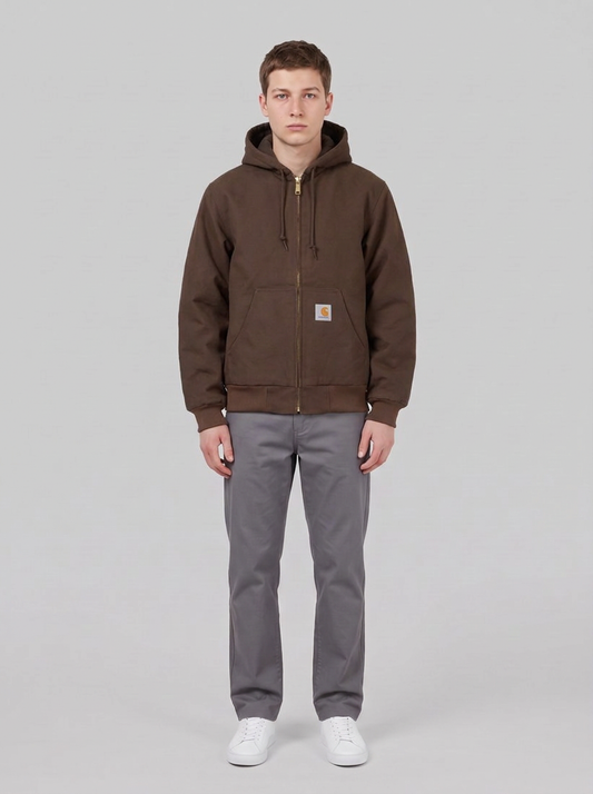 Active Jacket (Winter) - Tobacco, Rigid - front