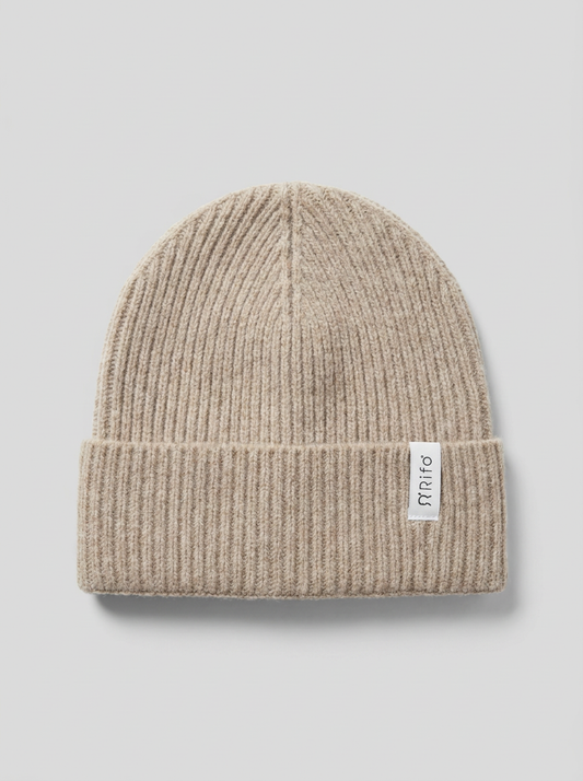 MARCELLO Cappello Cashmere Rigenerato - Beige Sabbia - packshot