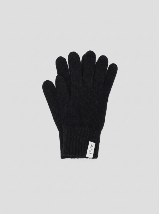 ANITA Guanti Donna Cashmere Rigenerato - Nero Ardesia - packshot
