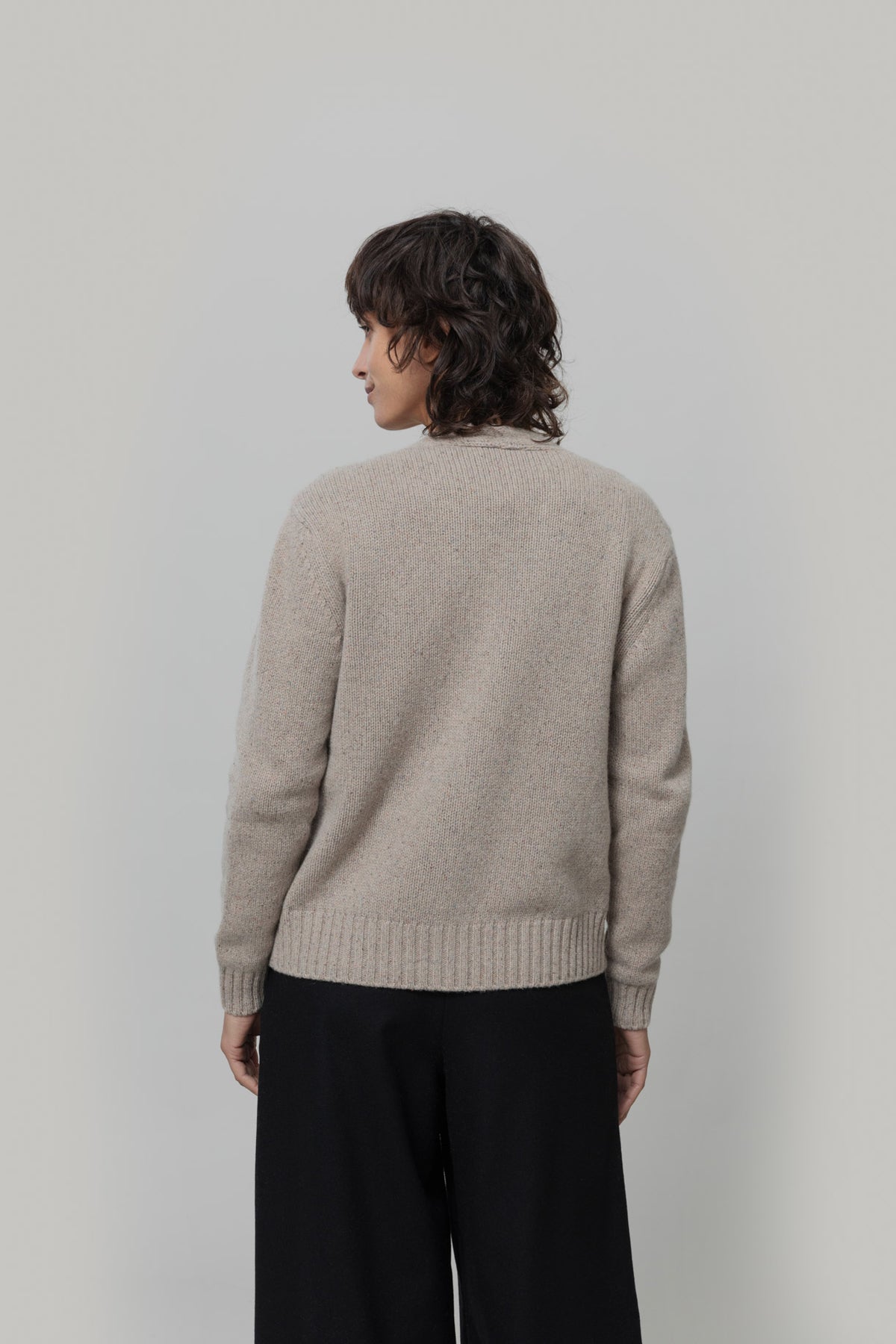DENISE Cardigan Donna Cashmere Rigenerato
