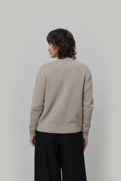 DENISE Cardigan Donna Cashmere Rigenerato