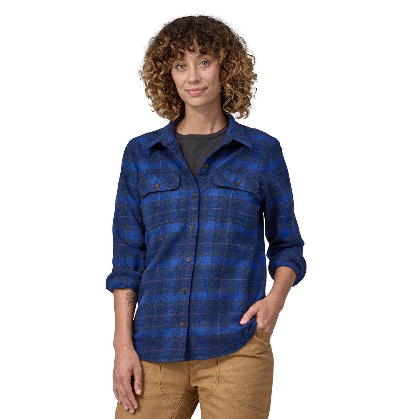 W's L/S Organic Cotton MW Fjord Flannel Shirt