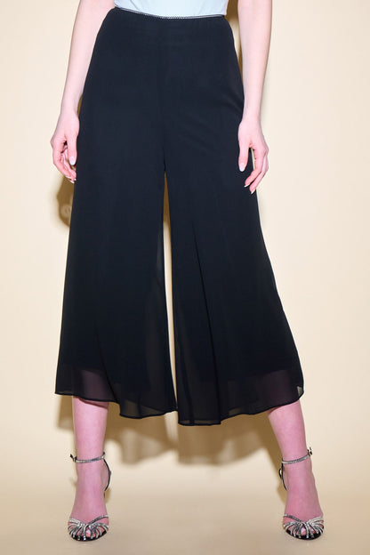 234724 Chiffon pull-on culotte pants