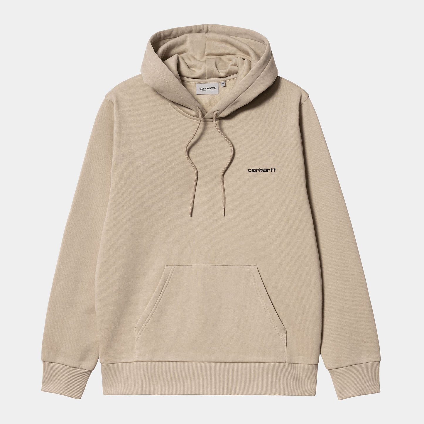 Hooded Script Embroidery Sweat